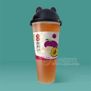 甄果乐京味酸梅汤杯装饮料果汁饮品招商