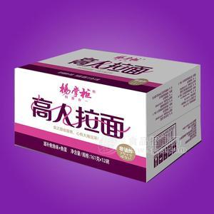 楊掌柜高人拉面滋補鮑魚味＋魚蛋非油炸方便食品箱裝招商12碗