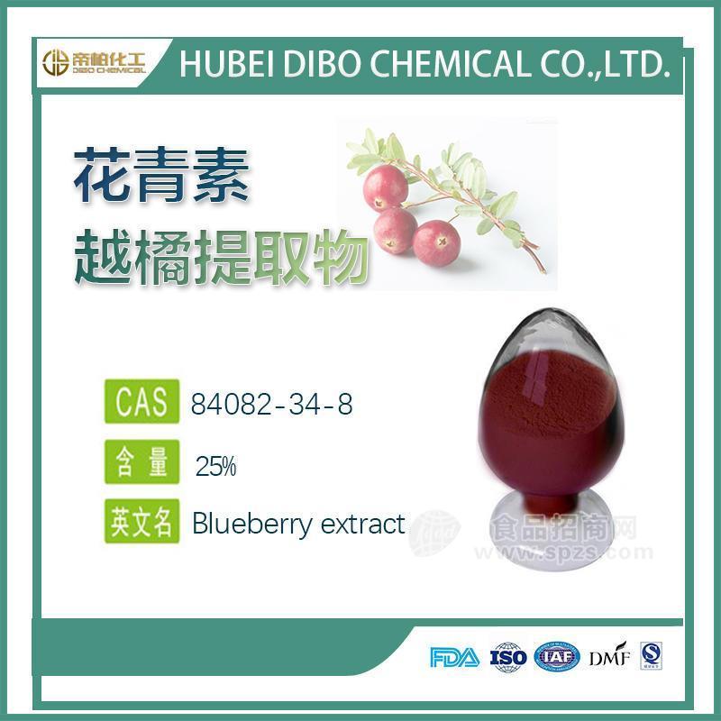 越橘提取物原料厂家  花青素 84082-34-8