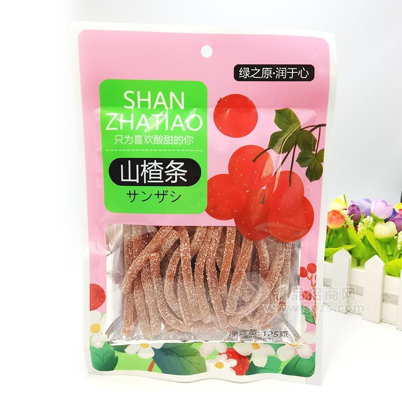 綠之原潤于心 山楂條蜜餞果脯休閑食品125g