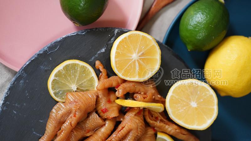 去骨柠檬鸡爪子好的的休闲肉制品