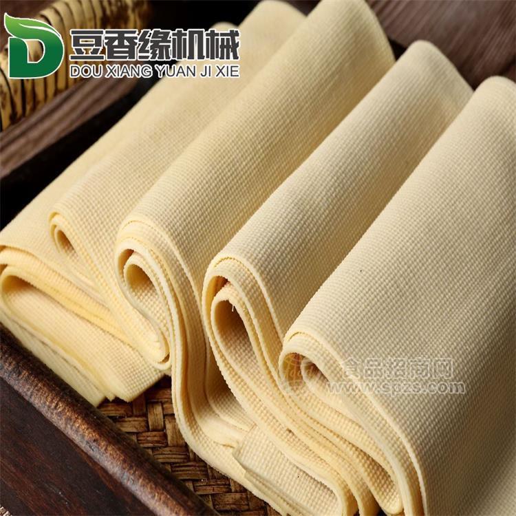 山东全自动豆腐皮机 小型豆皮机家用