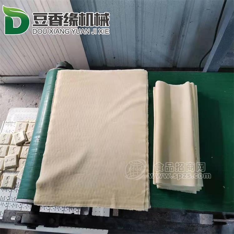 升降式豆腐皮机生产视频 千张豆腐皮加工机厂家