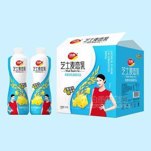 頂真芝士麥戀乳燕麥味乳酸菌飲品招商1.25L