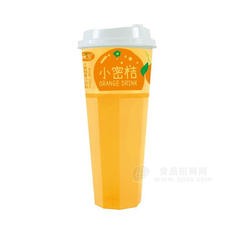 通飞小蜜桔果汁饮料杯装招商600ml