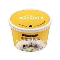 皮蛋廋肉粥冻干速食粥方便食品招商