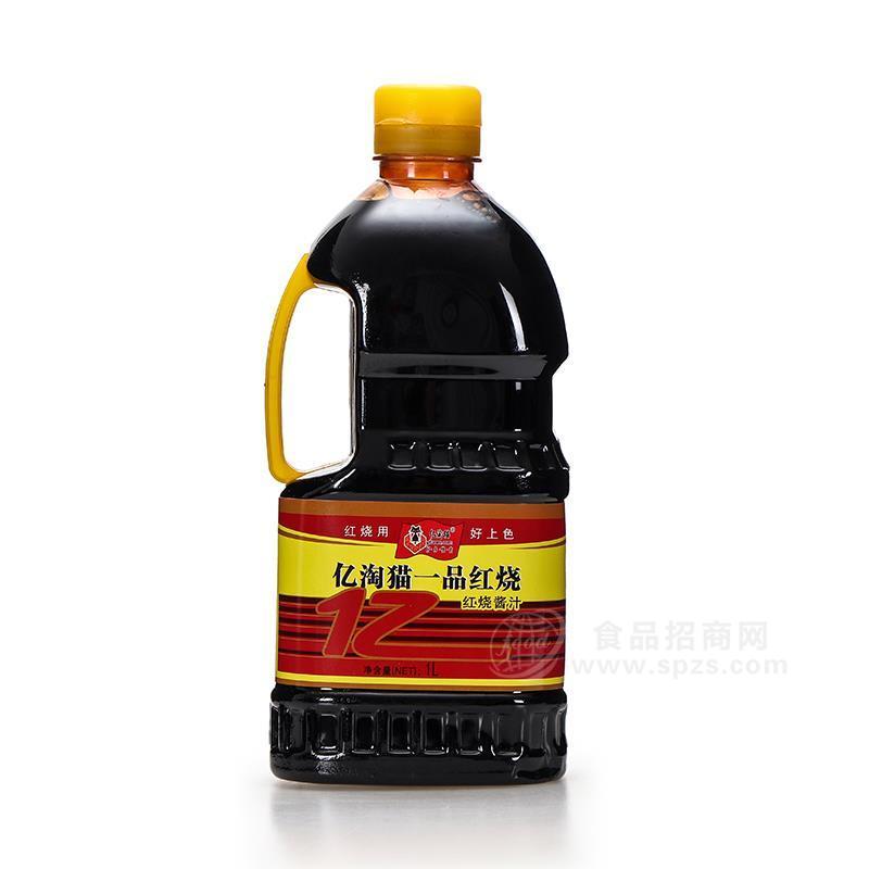 億淘貓一品紅燒醬汁調(diào)味品1L