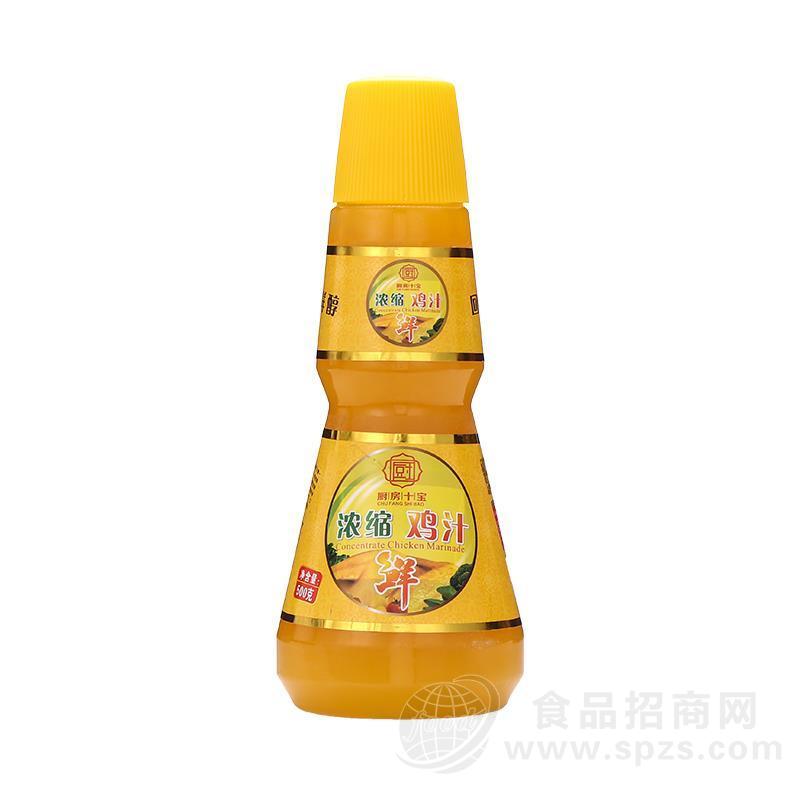厨房十宝浓缩鲜鸡汁调味品500g