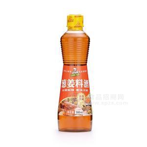 抖快小廚蔥姜料酒調(diào)味品580ml