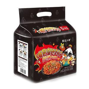 饕客江湖超辣火鸡面方便食品招商方便面5连包
