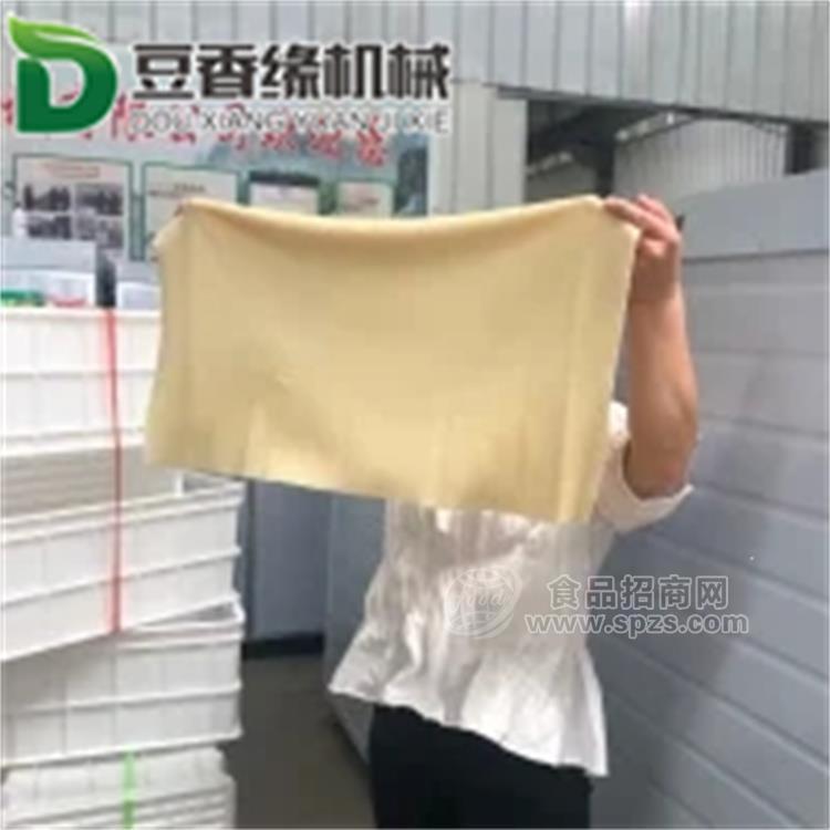 六盘水定制千张豆皮机  新型豆制品设备
