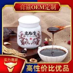 膏方生產(chǎn)工廠 定制加工 膏滋OEM代加工 陶瓷罐裝 海參肽鹿尾膏 女性鹿胎滋補(bǔ)膏