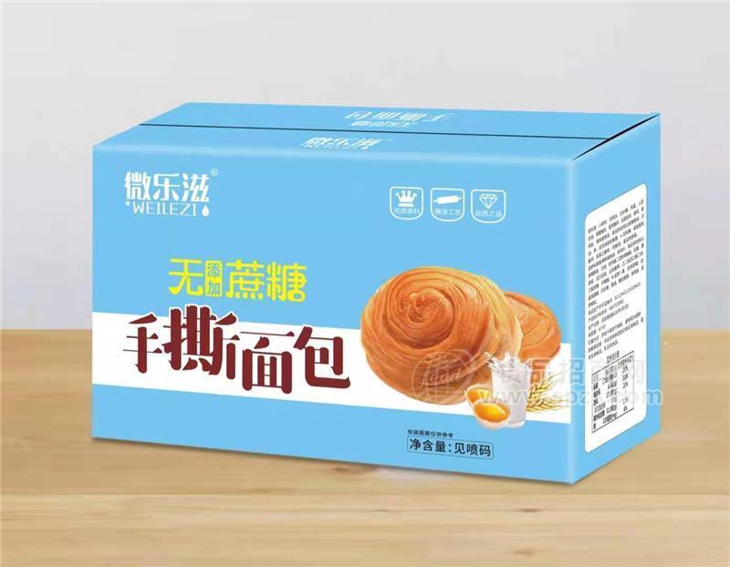 微乐滋无蔗糖手撕面包