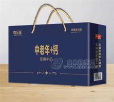 礼盒装中老年+钙坚果牛奶10盒装