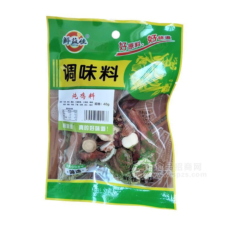 鲜益佳炖鸡料调味料40g
