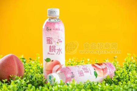 欢简蜜桃水果味饮料500ml