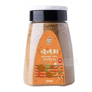 仙香壇烧烤料香辣味固态复合调味料BBQ120g