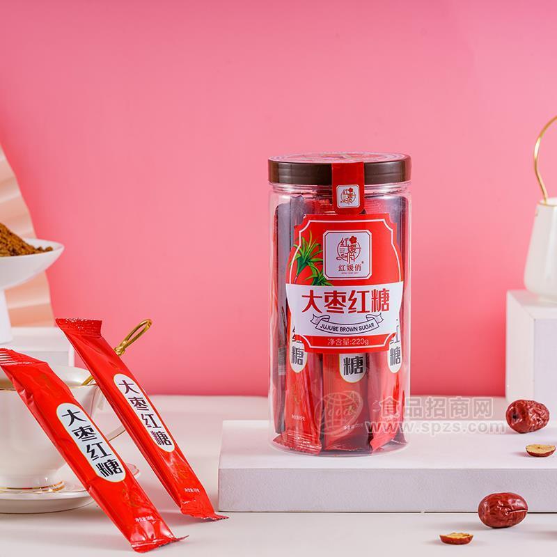 ·红媛俏大枣红糖实图红糖招商220g 