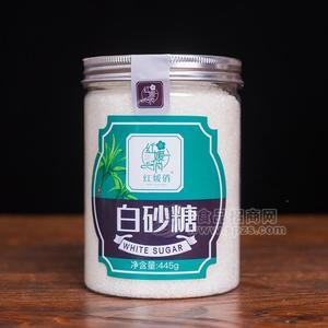 紅媛俏白砂糖實圖白糖招商445g