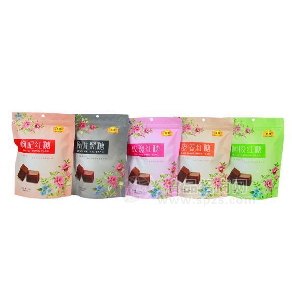 ·良帝枸杞红糖、原味黑糖、玫瑰红糖、老姜红糖、阿胶红糖招商158g 