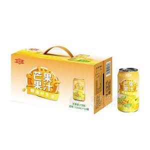 金海燕芒果汁果汁飲料廠家招商箱裝310mlx12罐