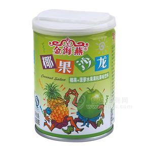 金海燕椰果菠蘿水果果粒果味飲料250g