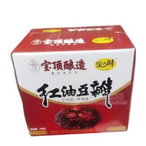 寶之味寶頂釀造紅油豆瓣豆瓣醬餐飲專(zhuān)用箱裝