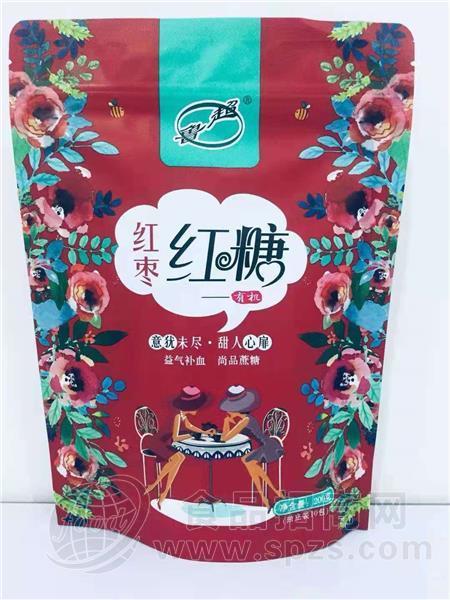 鲁超红枣红糖200g