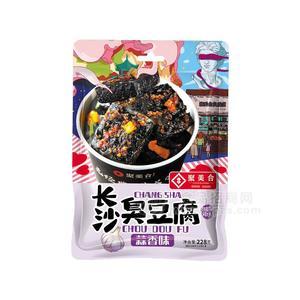 聚美合長沙臭豆腐湖南風(fēng)味蒜香味休閑食品招商228g