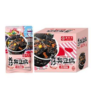 聚美合長沙臭豆腐香辣味休閑食品長沙特產(chǎn)1元零食盒裝招商25g