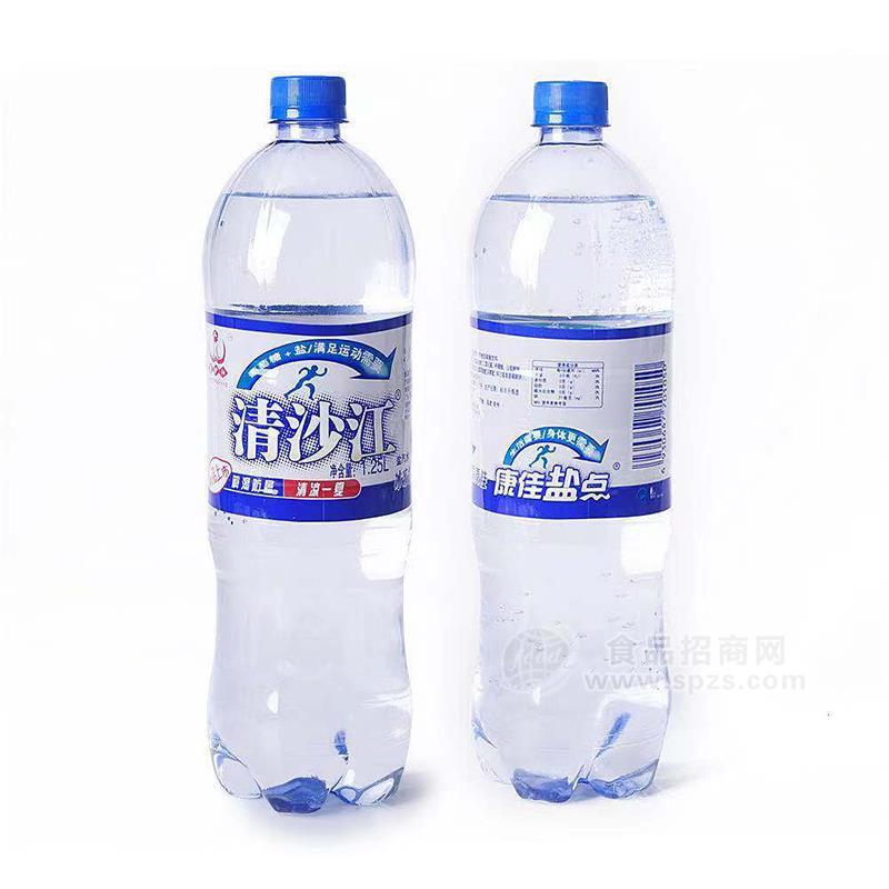 康佳盐点清沙江盐汽水新品上市招商1.25L