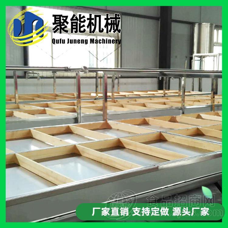 东城手工揭皮腐竹机加工技术  一人操作腐竹机全自动