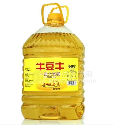 牛豆牛一级大豆油20L
