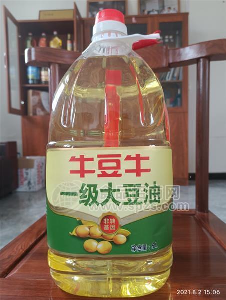 牛豆牛一级大豆油非转基因5L