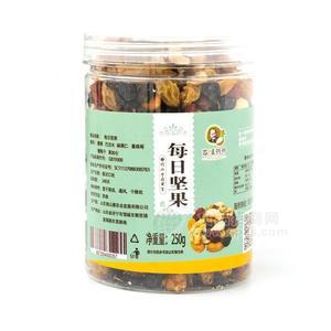 本味爺爺每日?qǐng)?jiān)果兒童零食休閑食品兒童堅(jiān)果招商250g