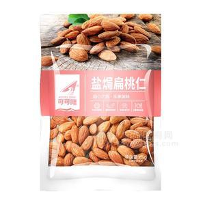 可可隆鹽焗扁桃仁休閑食品堅(jiān)果65g