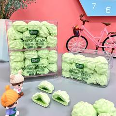 萌孩子苹果味缤纷流心棉花糖招商糖果80g