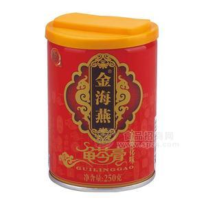 金海燕金銀花味龜苓膏罐裝方便食品250g