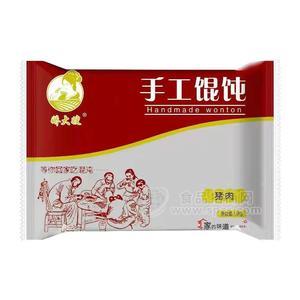 嬌大嫂豬肉餡手工餛飩速凍食品招商1.5kg