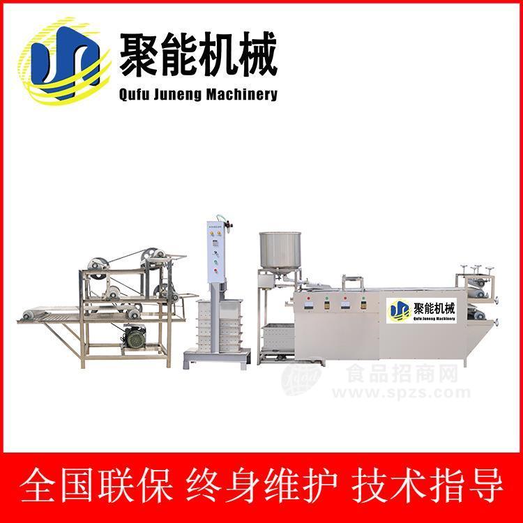 鞍山豆腐皮机 豆腐皮机生产线占地小  济宁豆腐皮生产机器