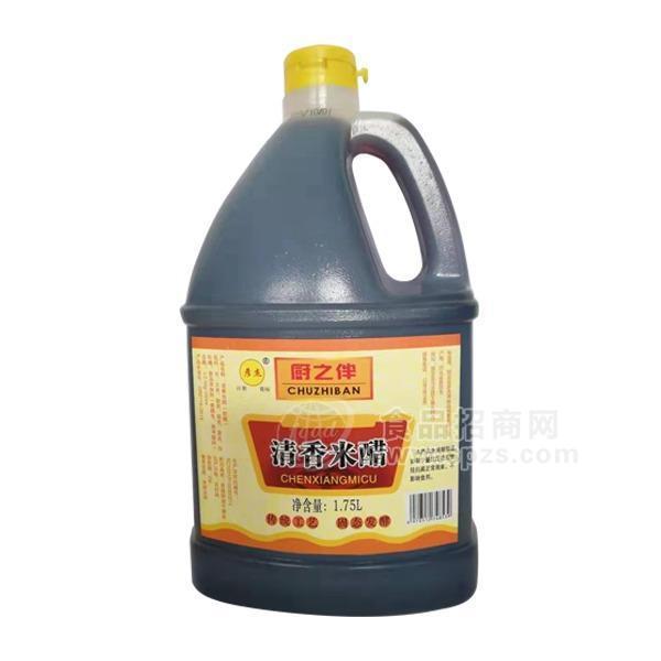 彦君 厨之伴 清香米醋 调味品1.75L