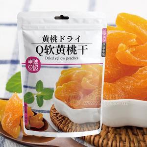 Q軟黃桃干休閑食品蜜餞果脯90g