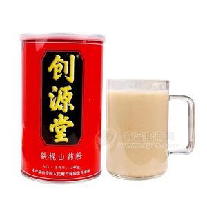 创源堂入门原味铁棍山药粉冲调食品240g