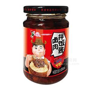青援鹵肉拌飯醬半固態(tài)復合調(diào)味料200gx24瓶