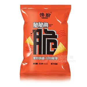 饞盼脆脆角辣子雞味休閑食品膨化食品150g