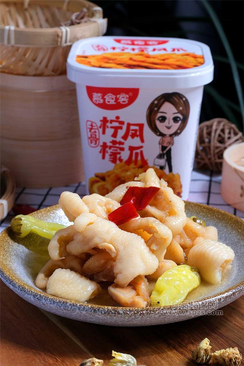 柠檬凤爪鸡爪卤肉卤制品