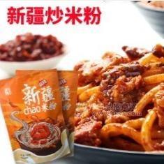 新疆炒米粉網(wǎng)紅帶貨貼牌定制代加工廠家方便食品抖音快手直播