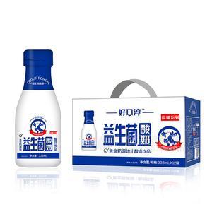 好口淳益生菌酸奶乳飲料禮盒奶高端系列338mlx12瓶