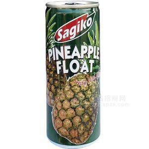越南原装进口sagiko芭美娜含果肉果汁饮料菠萝味