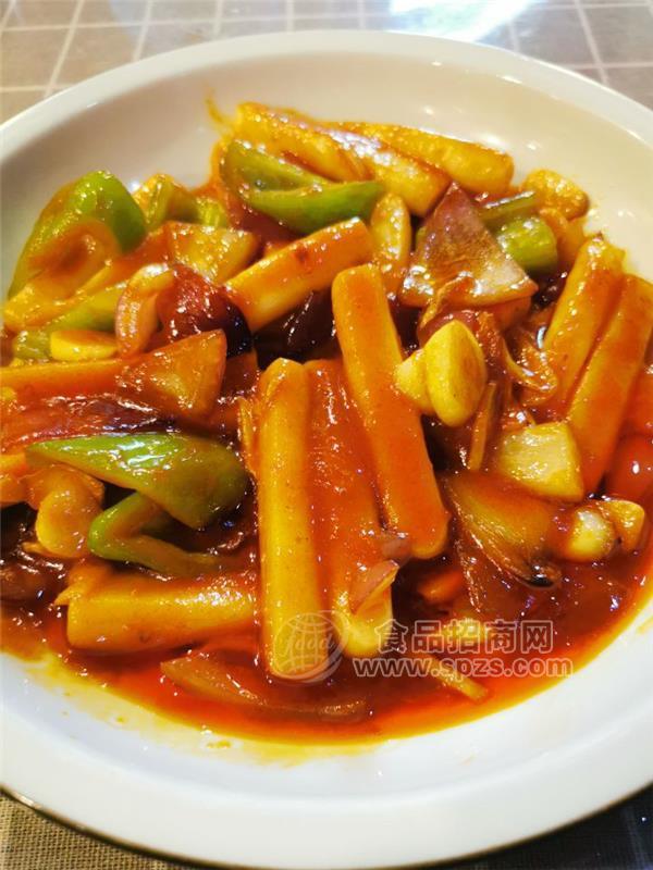 韩式石锅拌饭有菜有肉好好吃炒年糕